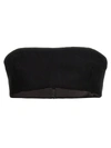 Monot Black Bandeau Top In Black
