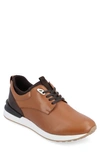 Thomas & Vine Zach Casual Sneaker In Cognac