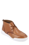 Thomas & Vine Banks Moc Toe Chukka Boot In Cognac