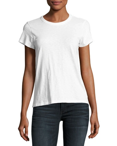 RAG & BONE SLUB CREWNECK TEE,PROD132390267