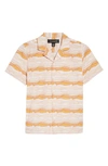 TREASURE & BOND KIDS' BUTTON-UP CAMP SHIRT