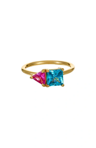 ETTIKA ETTIKA CUBIC ZIRCONIA STATEMENT RING