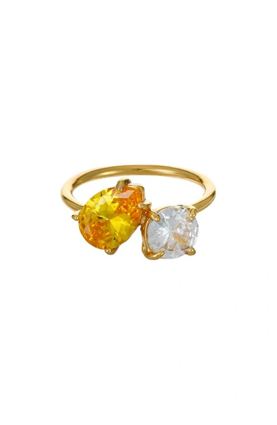 ETTIKA CUBIC ZIRCONIA STATEMENT RING