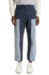 FLAGSTUFF COLORBLOCK COTTON BLEND CARGO PANTS