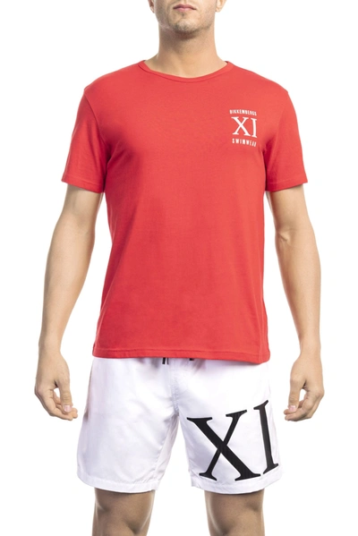 Bikkembergs Red Cotton T-shirt