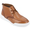 Thomas & Vine Banks Moc Toe Chukka Boot In Brown