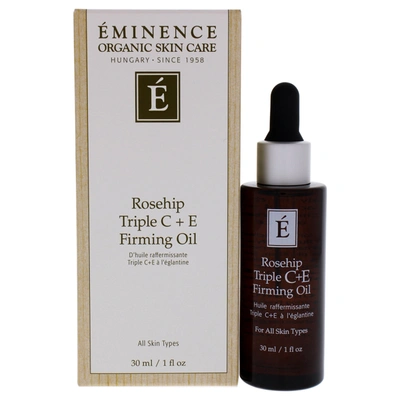 Eminence Rosehip Triple C Plus E Firming Oil For Unisex 1 oz Oil In Silver