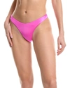 Vyb Chelsea High Scoop Bikini Bottom In Pink