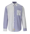 B-D BAGGIES B-D BAGGIES  BRADPAT WHITE BLUE SHIRT