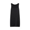 Balenciaga Abito Stile Canotta Bb Monogram Da Donna In Nero In Black