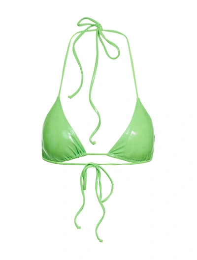 Mc2 Saint Barth Bikini Top In Green