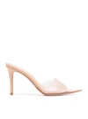 Gianvito Rossi Heeled Mule Elle 85 In Nude & Neutrals