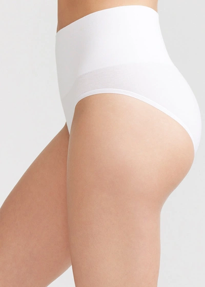Yummie Joy Cotton Shaping Brief In White