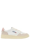 Autry Medialist Low Leather Sneakers In White