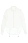Dion Lee White Garter Shirt