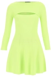 DSQUARED2 MINI DRESS WITH CUT OUT
