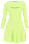 Dsquared2 Cut-out Flared Mini Dress