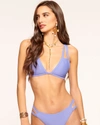 Ramy Brook Starla Triangle Bikini Top In Belle Flower