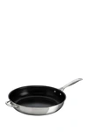 Le Creuset 12.5-inch Stainless Steel Nonstick Deep Fry Pan In Stainless Steel