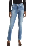 Ag Mari High Waist Slim Straight Leg Jeans In 18 Years Lakefront