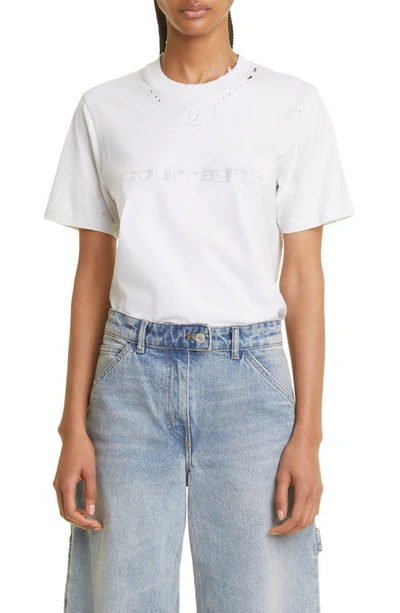 Courrèges Courreges T-shirts And Polos In White