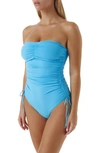 MELISSA ODABASH SYDNEY RUCHED ONE-PIECE SWIMSUIT