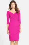 Chiara Boni La Petite Robe 'florien' Jersey Sheath Dress In Azalea