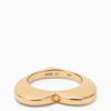 Ami Alexandre Mattiussi Abstract Heart Ring In Metal