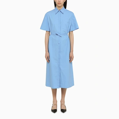 DEPARTMENT FIVE LIGHT BLUE POPLIN CHEMISIER,DA0392TF0020/M_DEPAR-804_102-44