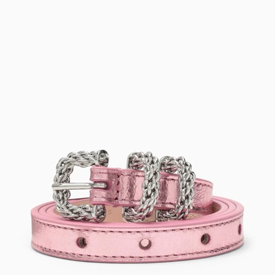 By Far Belt In Pink