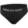 G-iii 4her By Carl Banks Black Kansas City Chiefs All-star Bikini Bottom In Black