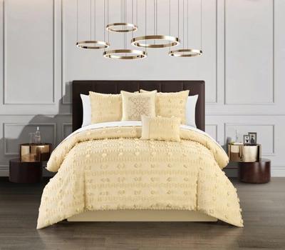 Chic Home Athisa Comforter Set In Sand