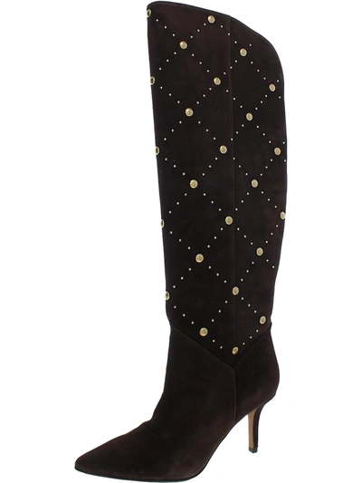 Vince Camuto Fimulie Womens Leather Pointed O Over-the-knee Boots In Multi