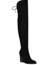 Marc Fisher Ltd Okun Womens Dressy Tall Thigh-high Boots In Black