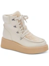 Dolce Vita Huey Hiker Womens Leather Casual Combat & Lace-up Boots In Multi