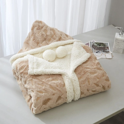 Chic Home Anakin 1-piece Hooded Snuggle In Beige