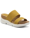 Adrienne Vittadini Chip Sandal In Yellow
