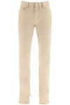 Attico Slit-hem Straight-leg Jeans