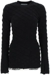 Ambush Textured Logo-hem Knit Jumper