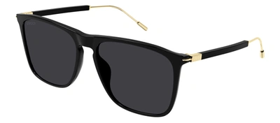 Gucci Gg1269s M 001 Flattop Sunglasses In Grey