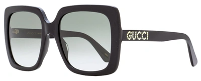 Gucci Eyewear Sunglasses In Black,grey Gradient