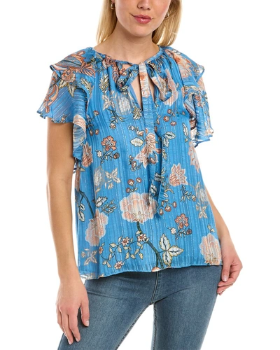 Ramy Brook Sue Top In Blue