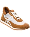 Loewe Flow Runner Sneakers In Tan Grey