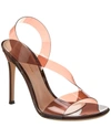 GIANVITO ROSSI METROPOLIS 105 VINYL & PATENT SANDAL