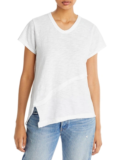 Wilt Cotton Crewneck Easy Tee In White