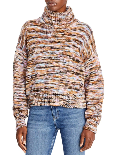 A.l.c Womens Wool Turtleneck Pullover Sweater In Multi