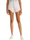 MOTHER TOMCAT WOMENS HIGH WAIST SHORT CUTOFF SHORTS