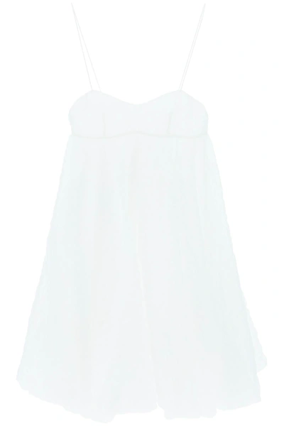 Cecilie Bahnsen Sunni Mini Dress In White