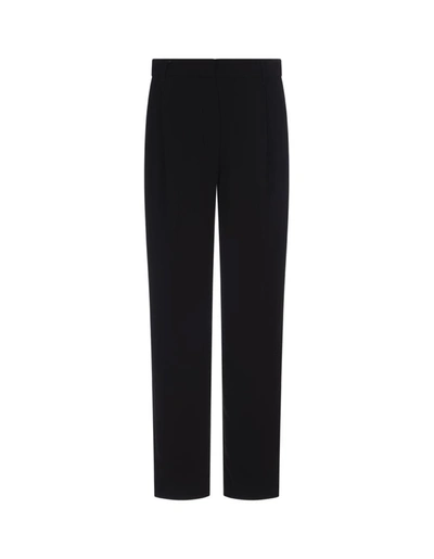 S Max Mara Viola Trousers In Black
