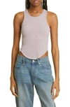 Miaou Jinx Tank In Pink Taupe